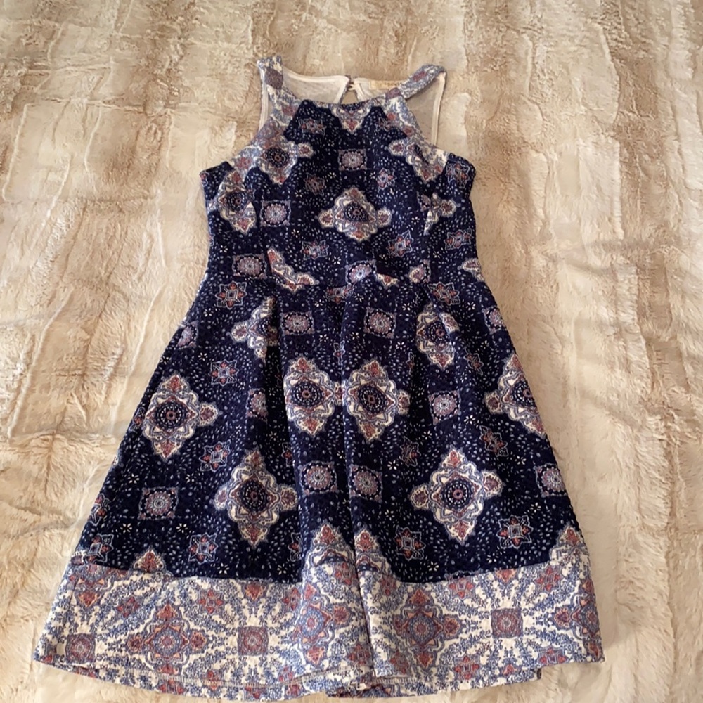 Dress with Keyhole back. Great for Easter.